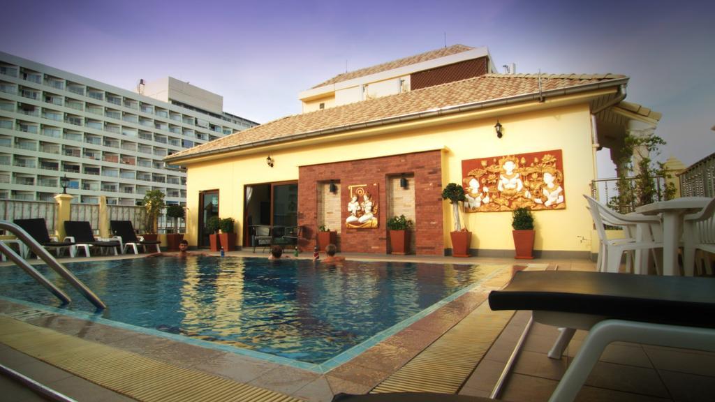 Royal Park Apartments Jomtien pláž Exteriér fotografie